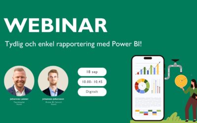 Webinar: Tydlig och enkel rapportering med Power BI!